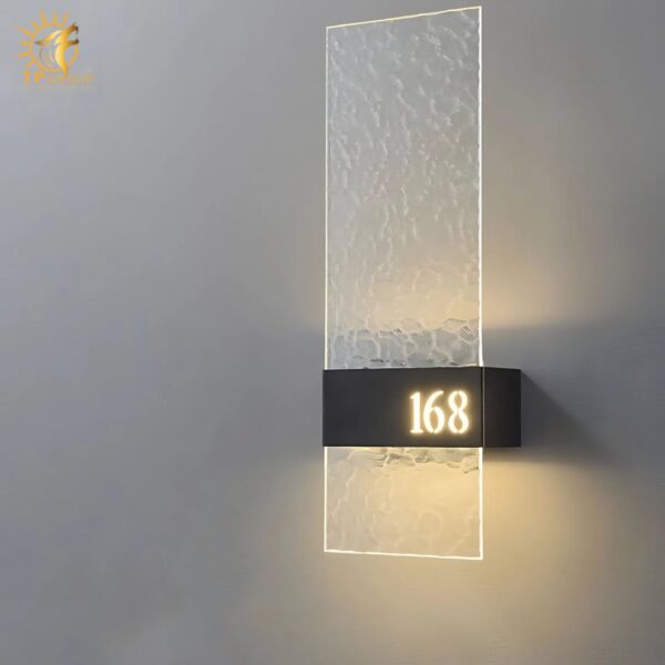 Đèn gắn tường decor pha lê trong suốt MT9113 - Hình ảnh 11