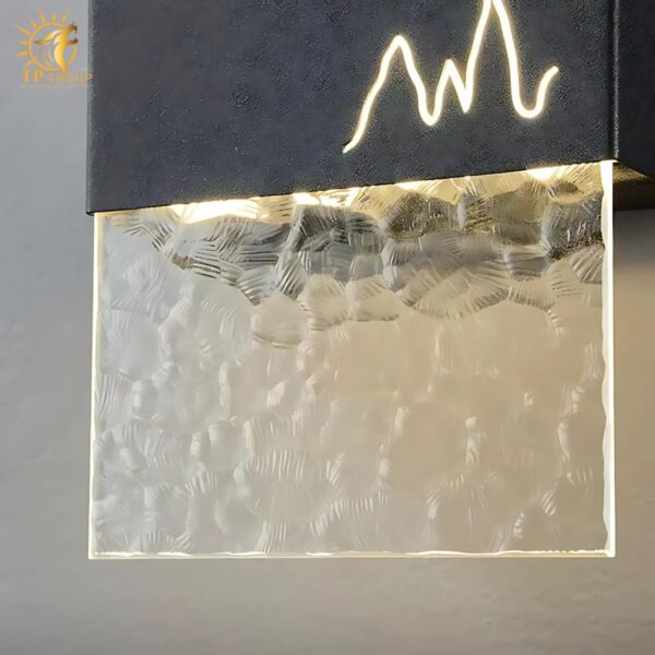 Đèn gắn tường decor pha lê trong suốt MT9113 - Hình ảnh 12