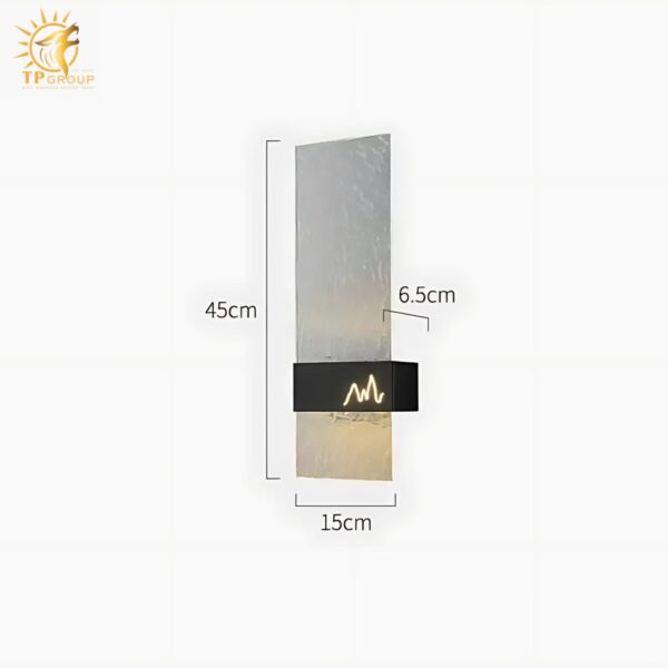 Đèn gắn tường decor pha lê trong suốt MT9113 - Hình ảnh 13