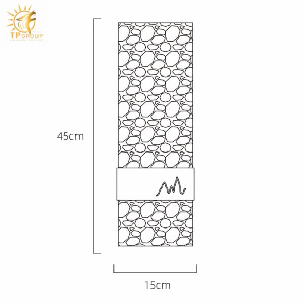 Đèn gắn tường decor pha lê trong suốt MT9113 - Hình ảnh 14