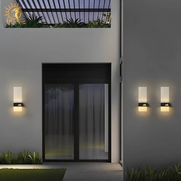 Đèn gắn tường decor pha lê trong suốt MT9113 - Hình ảnh 6
