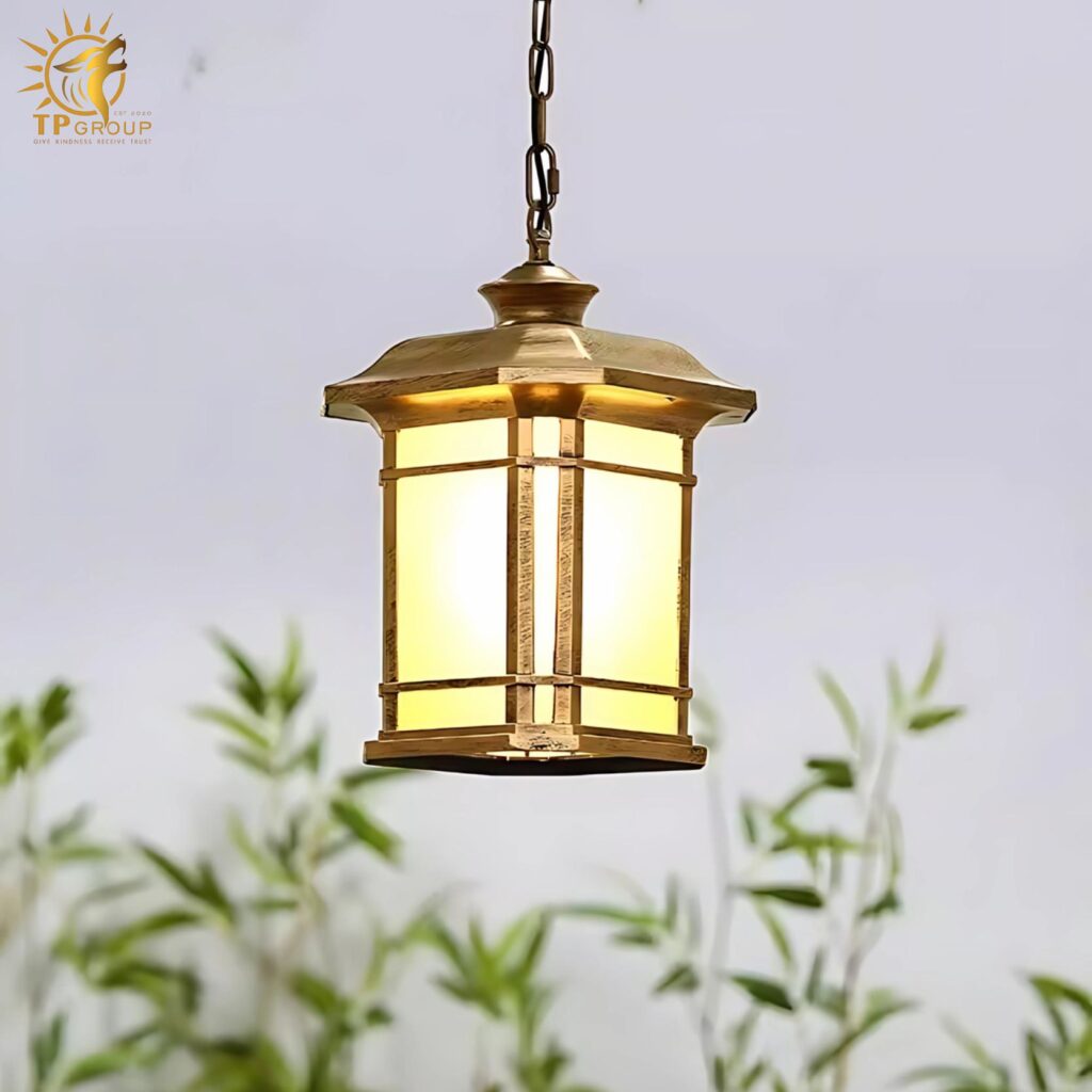 Đèn thả trần chiếu sáng lối đi mái hiên TT4009