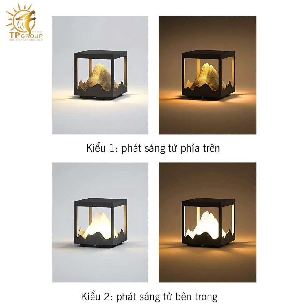 Đèn trang trí sân vườn năng lượng mặt trời 3023A 
