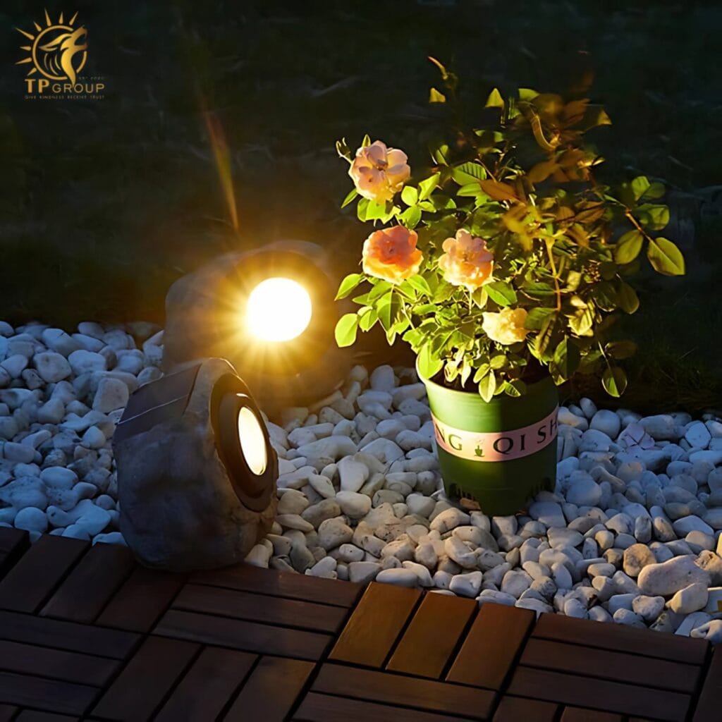 Đèn viên đá chiếu sáng cảnh quan sân vườn ZS2022