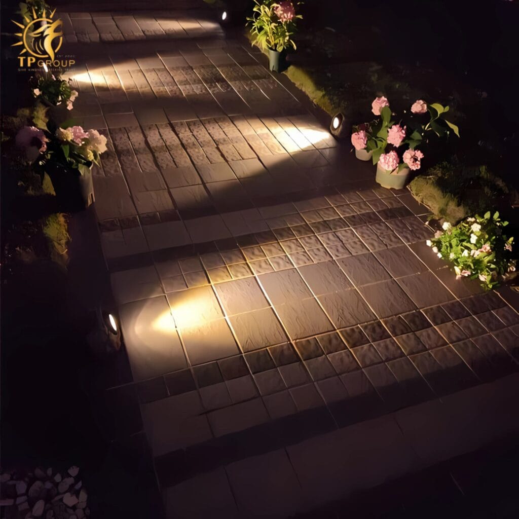Đèn viên đá chiếu sáng cảnh quan sân vườn ZS2022