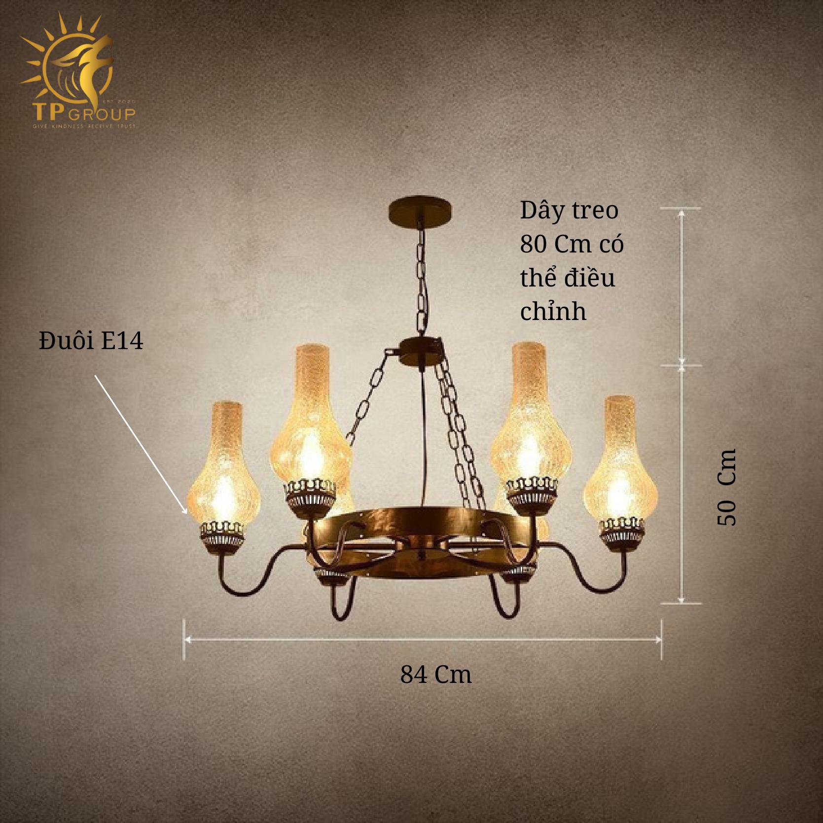 Đèn chùm cổ điển TP-DC001 11 Đèn chùm cổ điển TP-DC001 - Hình ảnh 11