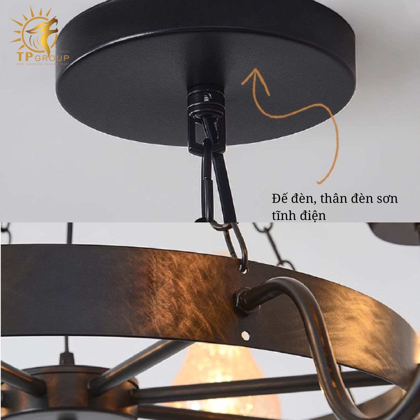 Đèn chùm cổ điển TP-DC001 17 ĐÈN CHÙM CỔ ĐIỂN TP-DC001