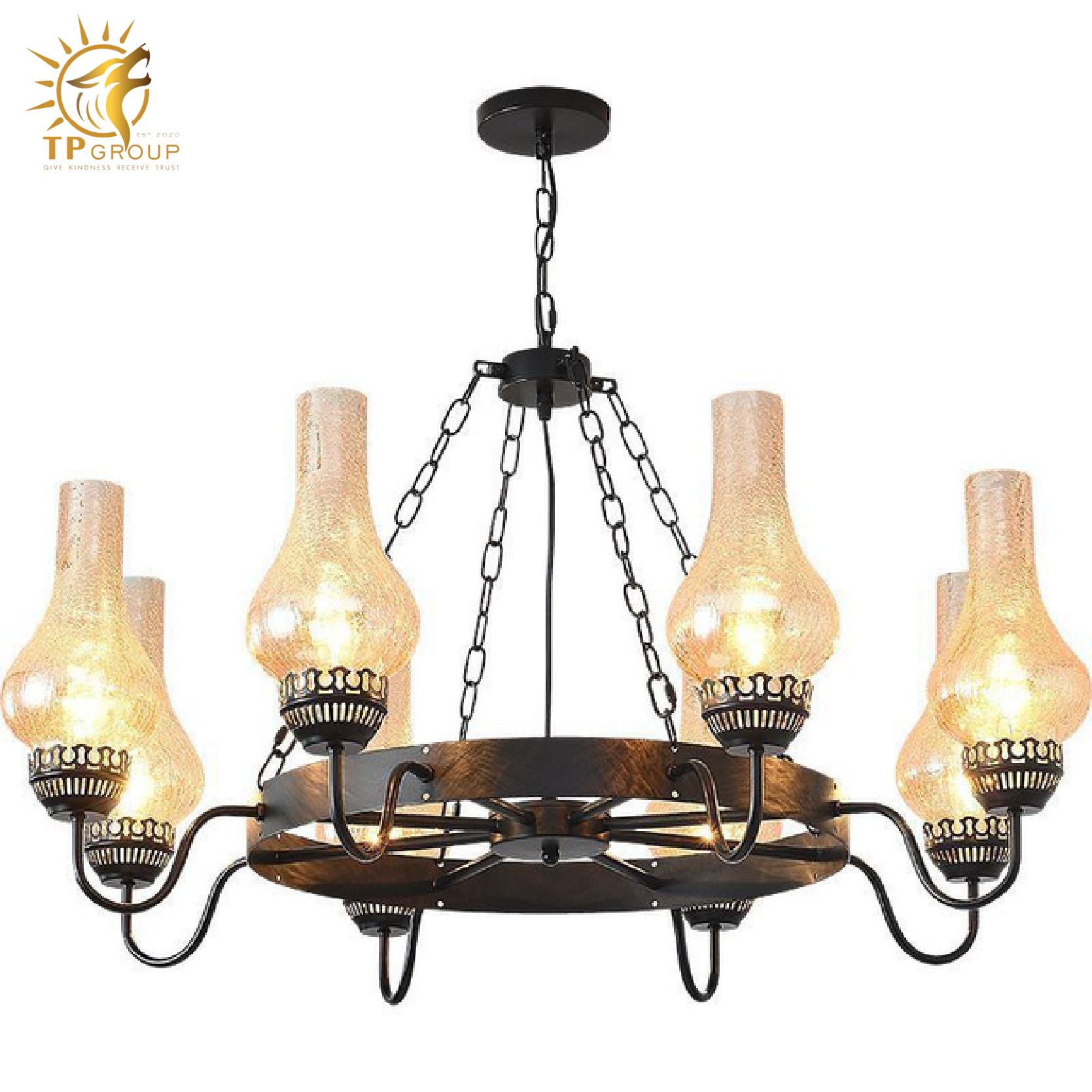 Đèn chùm cổ điển TP-DC001 5 ĐÈN CHÙM CỔ ĐIỂN TP-DC001