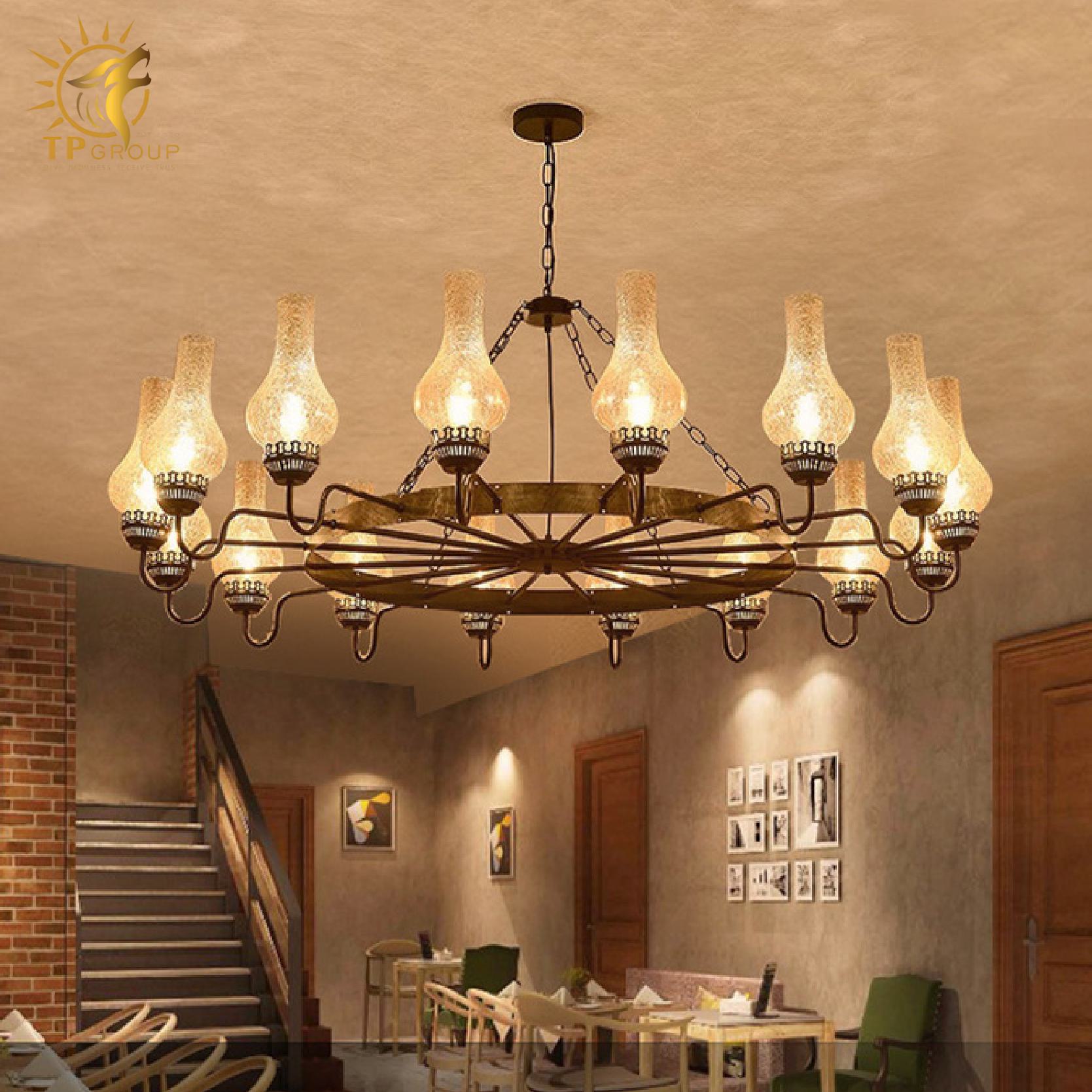 Đèn chùm cổ điển TP-DC001 6 ĐÈN CHÙM CỔ ĐIỂN TP-DC001