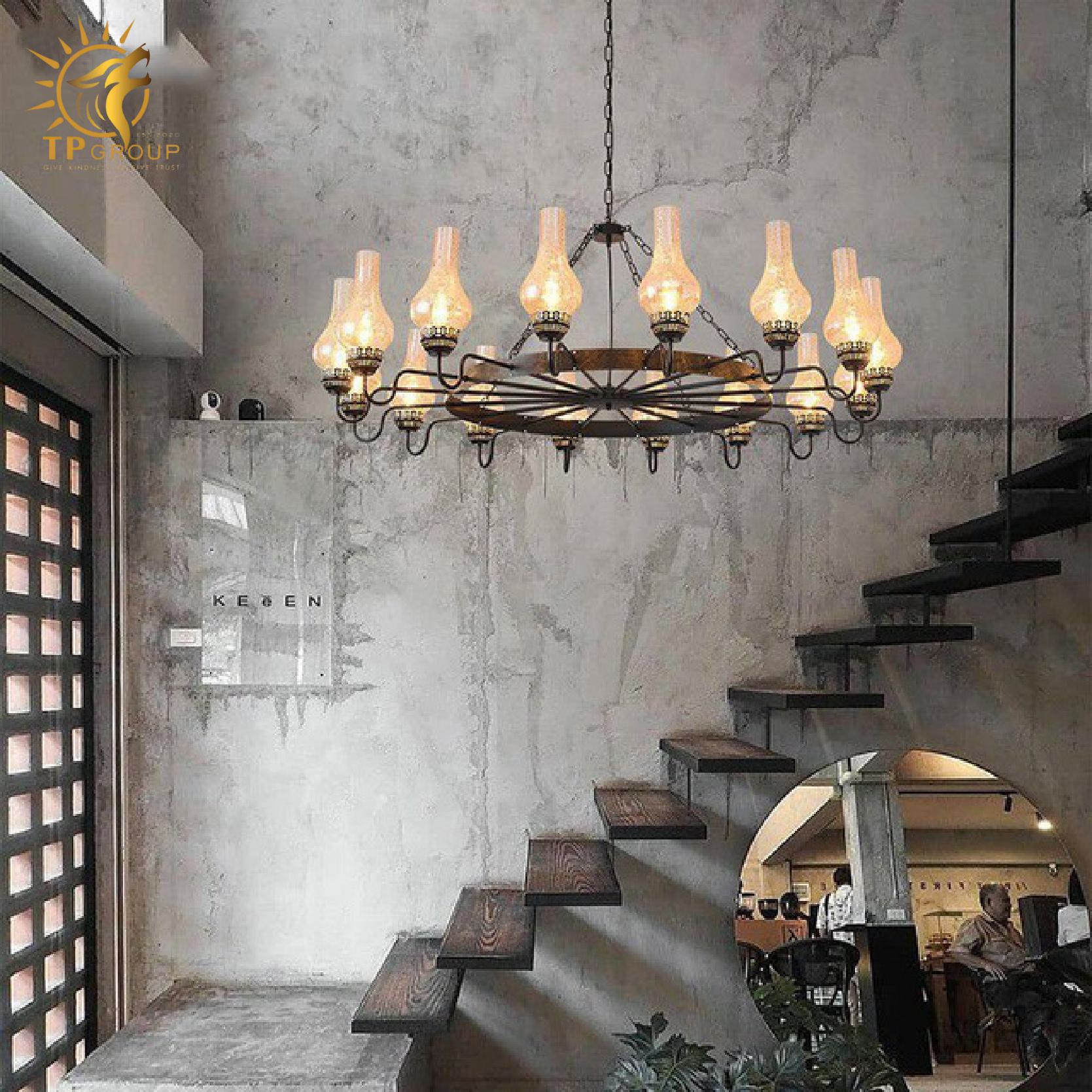 Đèn chùm cổ điển TP-DC001 9 ĐÈN CHÙM CỔ ĐIỂN TP-DC001