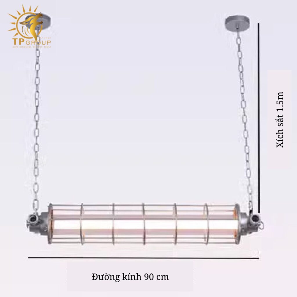 Đèn thả phong cách công nghiệp, cá tính TP-DT502 55 DEN THA PHONG CACH CONG NGHIEP CA TINH TP DT520 17