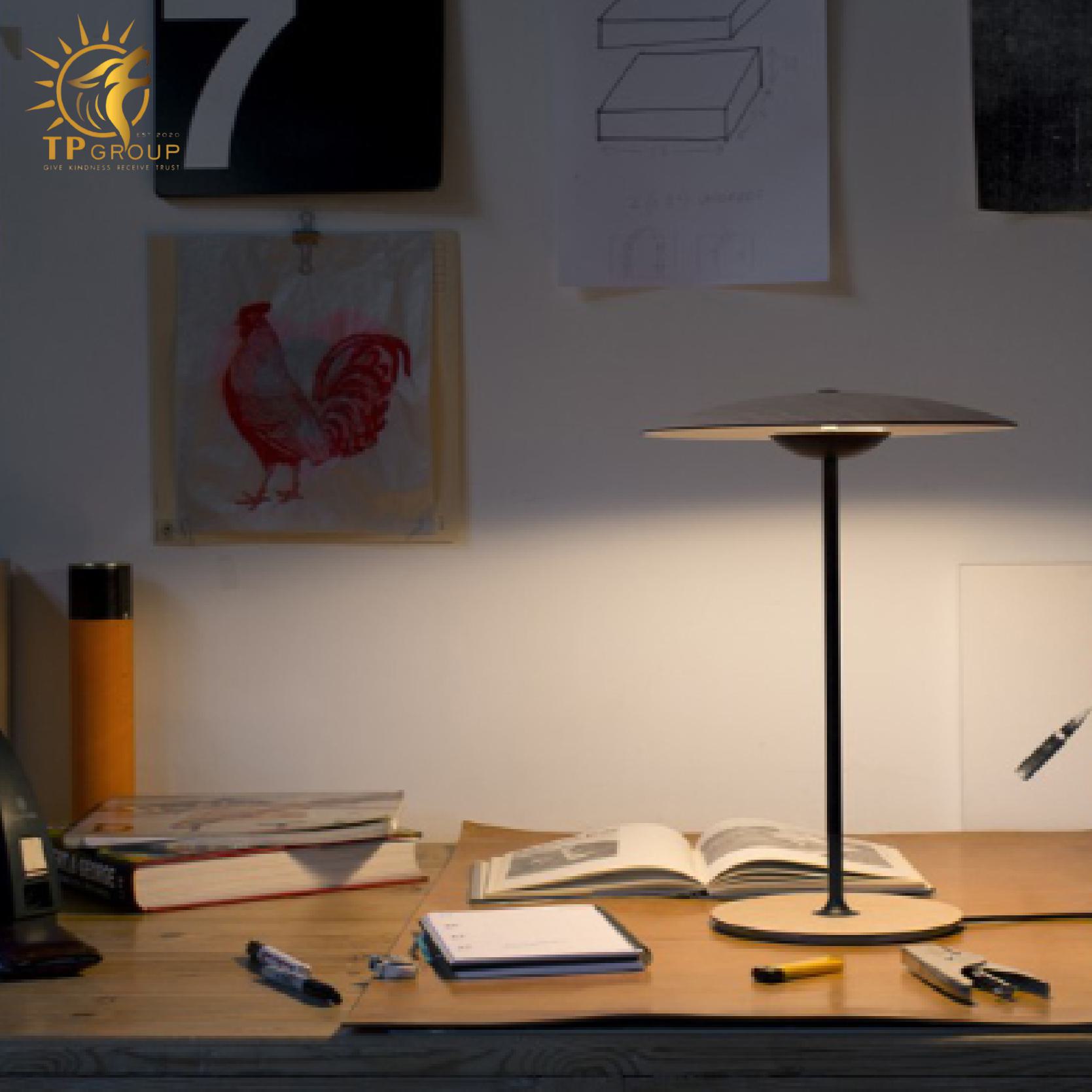 Đèn Bàn Mũ Tre Thiết Kế Hiện Đại Phong Cách Bắc Âu TP_DB581 7 Đèn Bàn Mũ Tre Thiết Kế Hiện Đại Phong Cách Bắc Âu TP_DB581