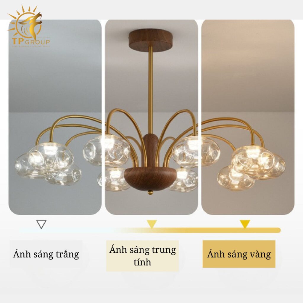 Đèn Chùm Cổ Điển Phong Cách Wabi-Sabi TP_DC002 