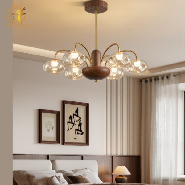 Đèn Chùm Cổ Điển Phong Cách Wabi-Sabi TP_DC002