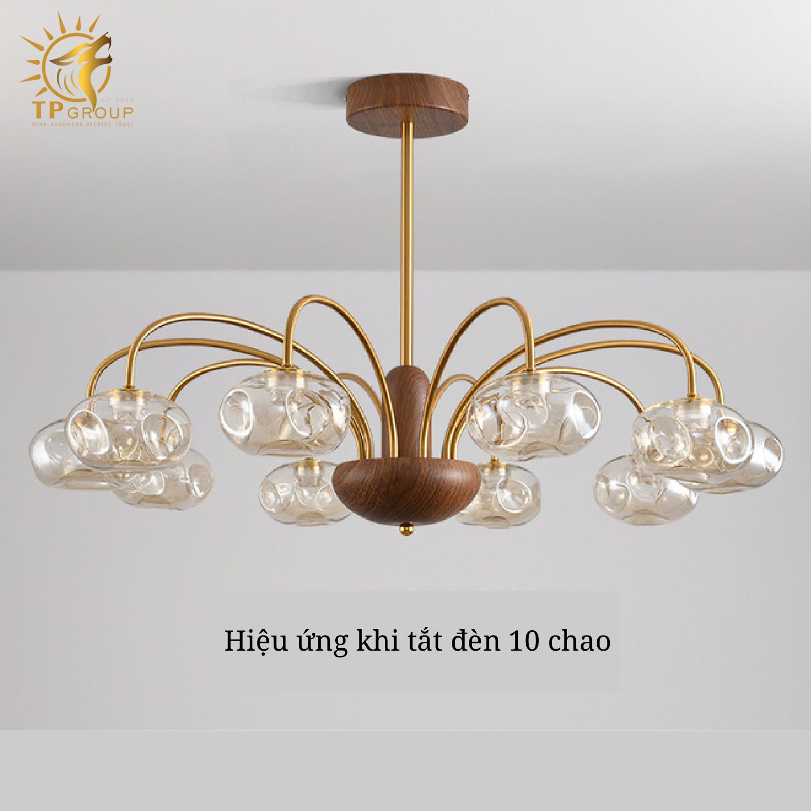 Đèn Chùm Cổ Điển Phong Cách Wabi-Sabi TP_DC002 9 Đèn Chùm Cổ Điển Phong Cách Wabi-Sabi TP_DC002