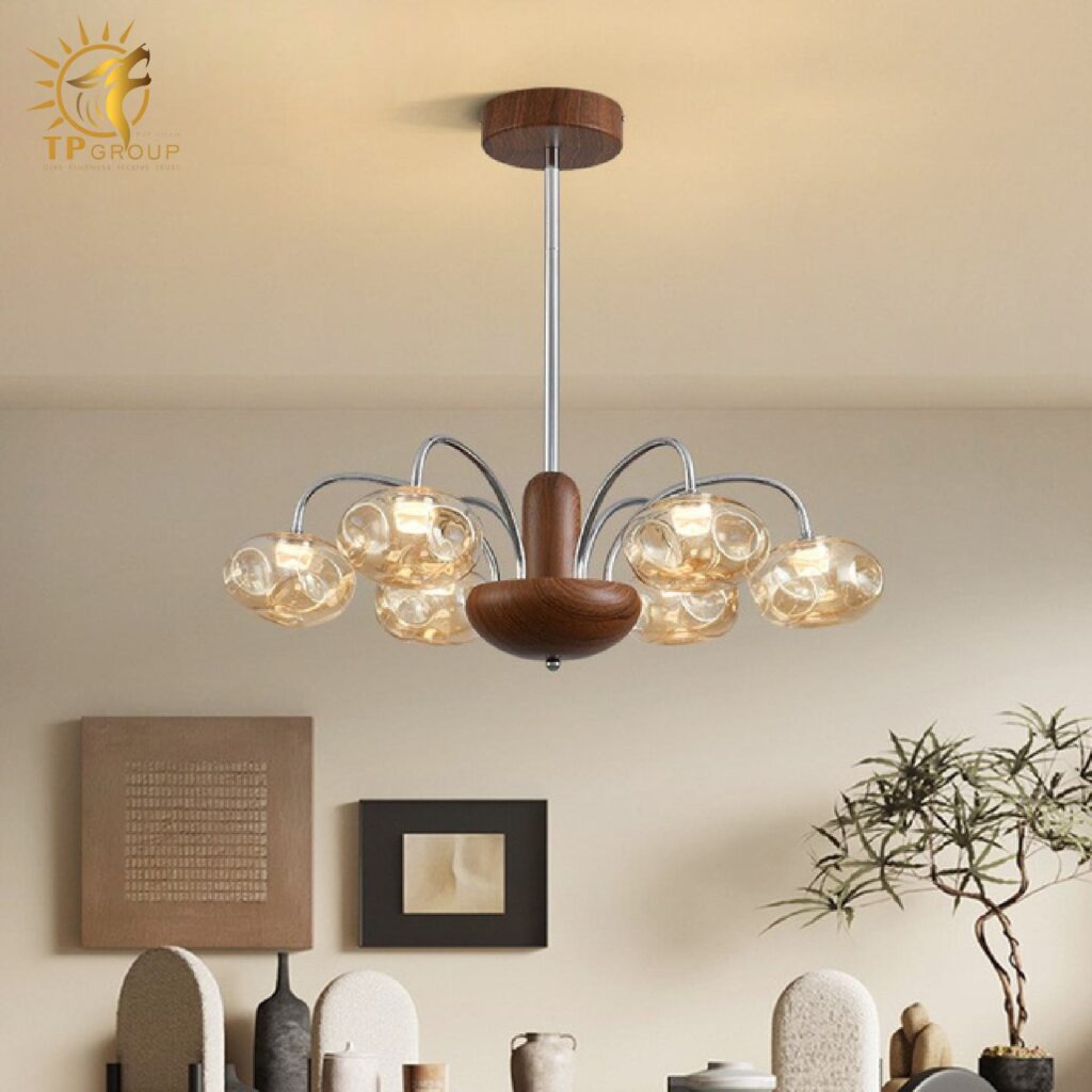 Đèn Chùm Cổ Điển Phong Cách Wabi-Sabi TP_DC002 