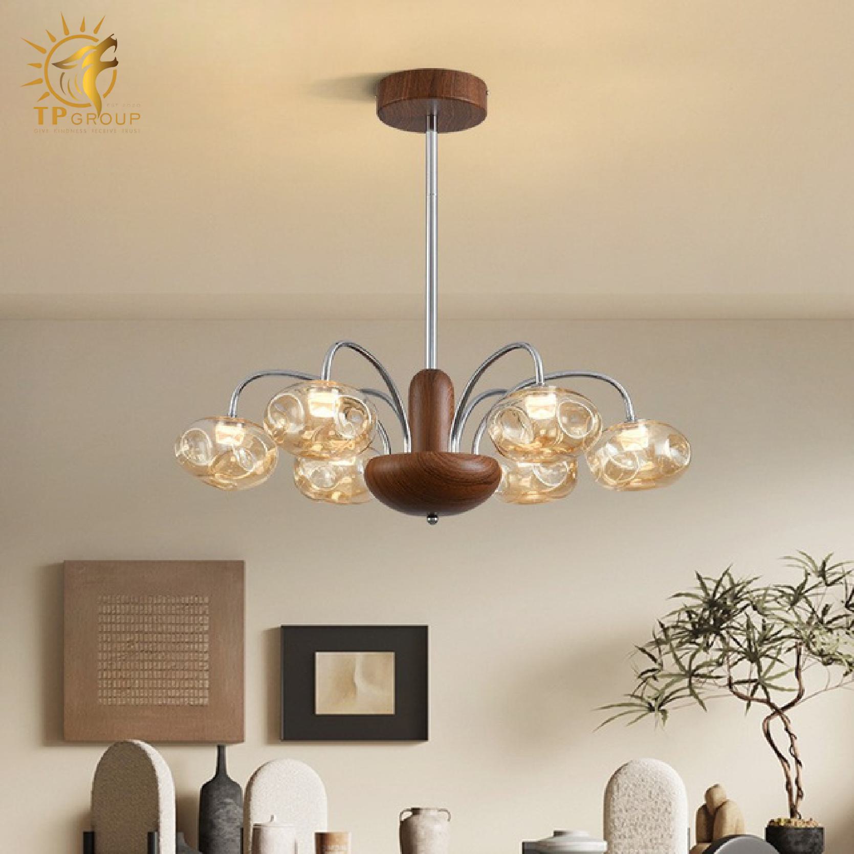 Đèn Chùm Cổ Điển Phong Cách Wabi-Sabi TP_DC002