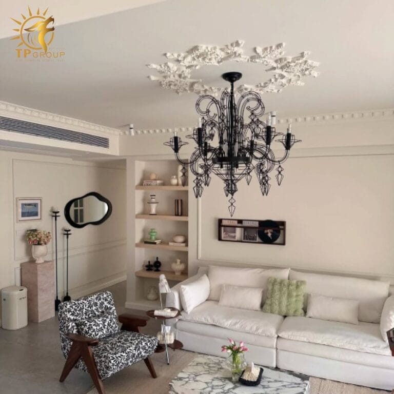 Đèn Chùm Phong Cách Pháp Nghệ Thuật Baroque TPDC001