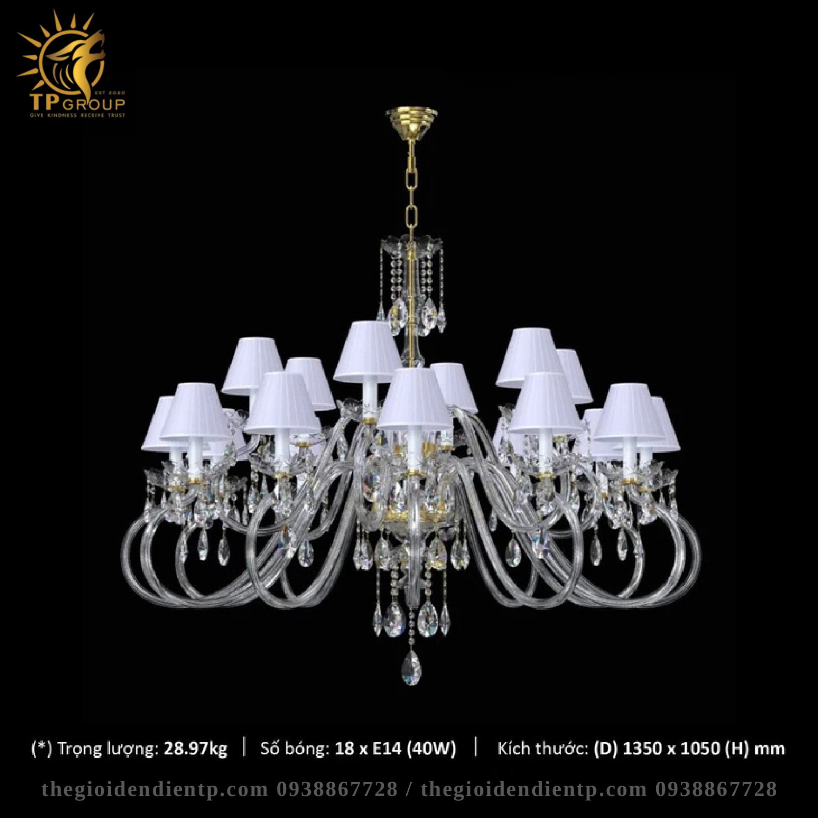 Đèn Gọng Pha Lê MIRACLE-02-A-CH-041