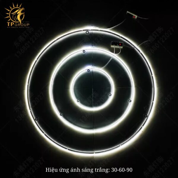 Đèn LED Treo Cây Đèn Vòng Ước Nguyện Chống Nước Ngoài Trời TP-DT52