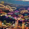 Đèn LED Treo Cây Đèn Vòng Ước Nguyện Chống Nước Ngoài Trời TP-DT52