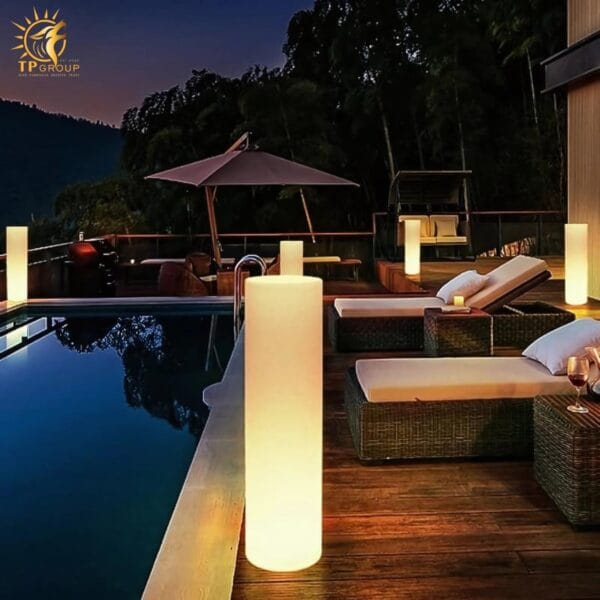 Đèn LED trụ trang trí sân vườn hội nghị AST176 - Hình ảnh 6