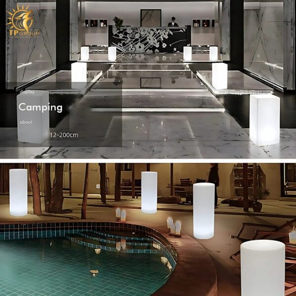 Đèn LED trụ trang trí sân vườn hội nghị AST176 - Hình ảnh 8