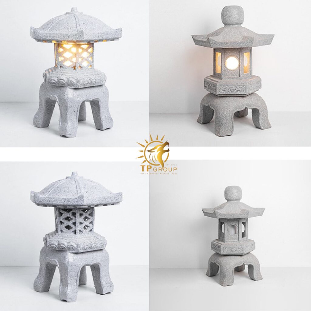 Đèn Lồng Đá Ngoài Trời Sân Vườn Năng Lượng Mặt trời TPNLMT001 13 Đèn Lồng Đá Ngoài Trời Sân Vườn Năng Lượng Mặt trời TPNLMT001