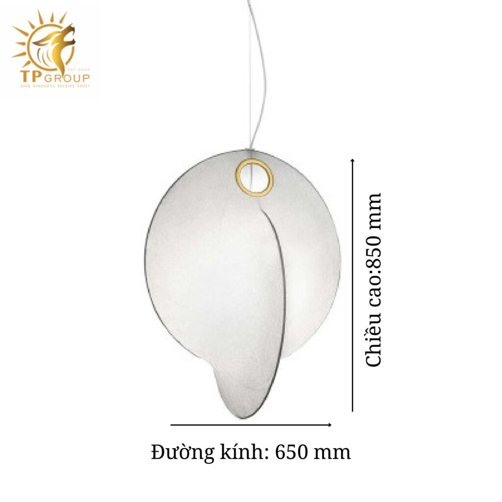 Đèn Lụa Phong Cách Nhật Tối Giản TPDT003 