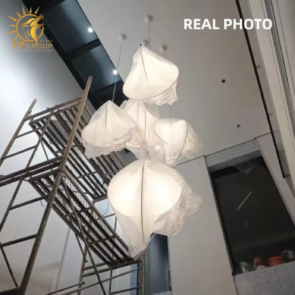 Đèn Lụa Phong Cách Nhật Tối Giản TPDT003 