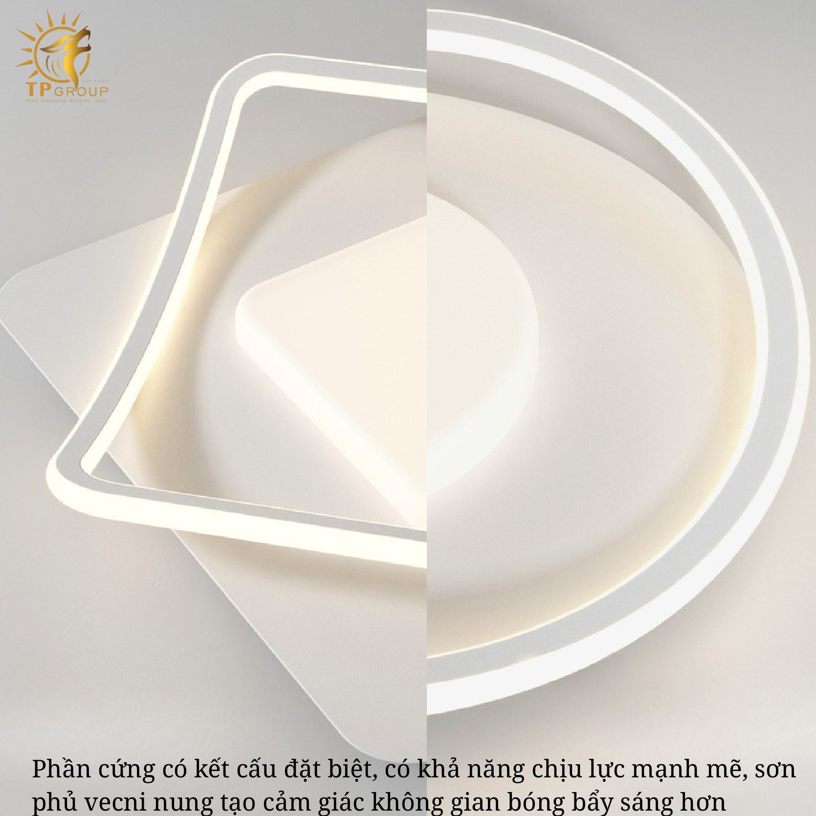 Đèn Ốp Trần Nhiều Hình Dáng Phong Cách Hiện Đại TP-DT519 (đặt hàng từ 10- 15 ngày) 3 Đèn Ốp Trần Nhiều Hình Dáng Phong Cách Hiện Đại TP-DT519 (đặt hàng từ 10- 15 ngày) - Hình ảnh 3