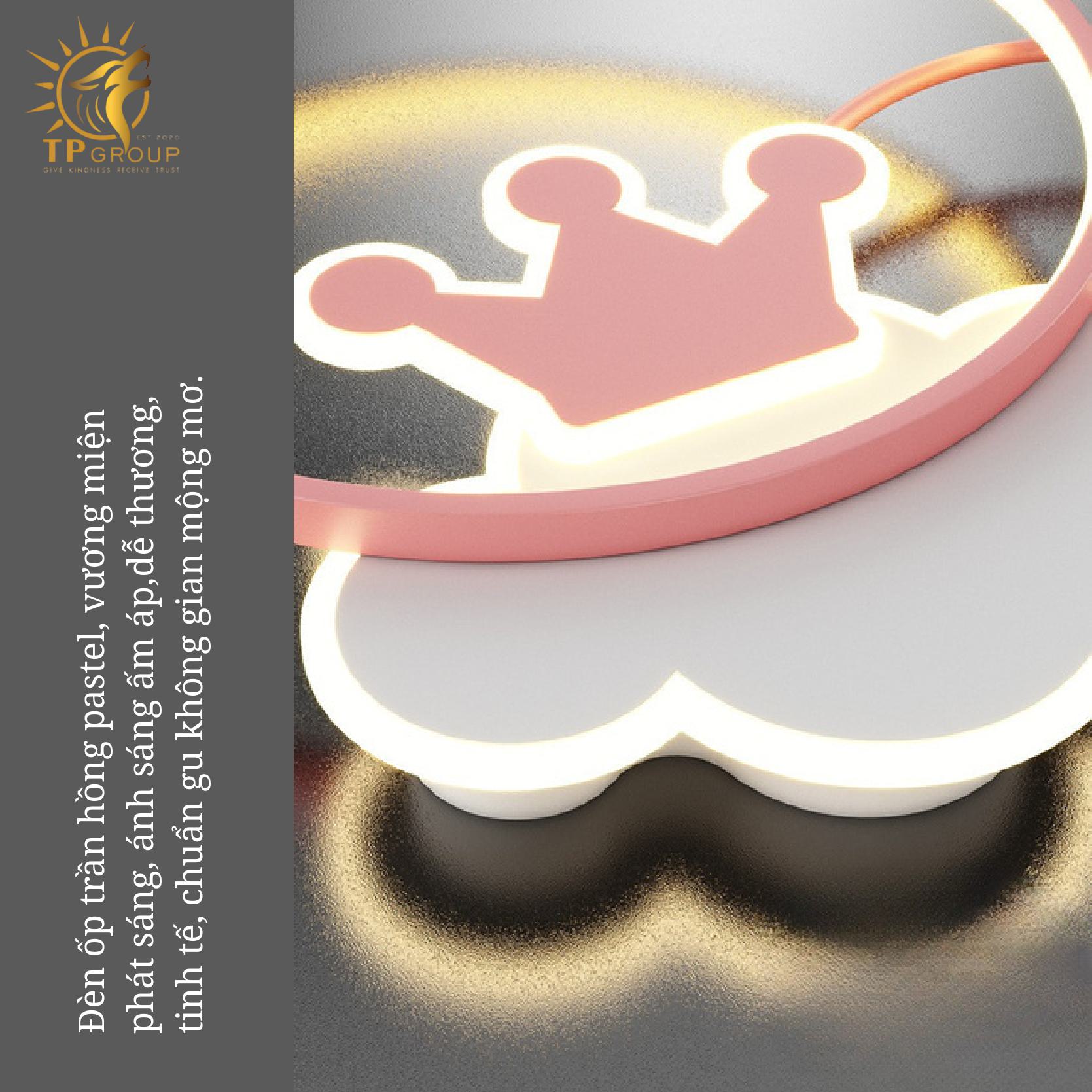 Đèn Ốp Trần Phòng Ngủ Em Bé Hiện Đại Hoạ Tiết Dễ Thương TP-DT518 (đặt hàng từ 10- 15 ngày) 14 Đèn Ốp Trần Phòng Ngủ Em Bé Hiện Đại Hoạ Tiết Dễ Thương TP-DT518