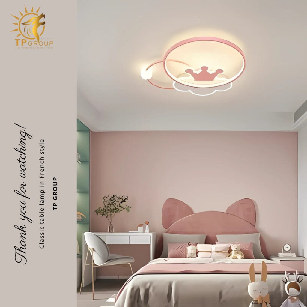 Đèn Ốp Trần Phòng Ngủ Em Bé Hiện Đại Hoạ Tiết Dễ Thương TP-DT518 (đặt hàng từ 10- 15 ngày) 16 Đèn Ốp Trần Phòng Ngủ Em Bé Hiện Đại Hoạ Tiết Dễ Thương TP-DT518