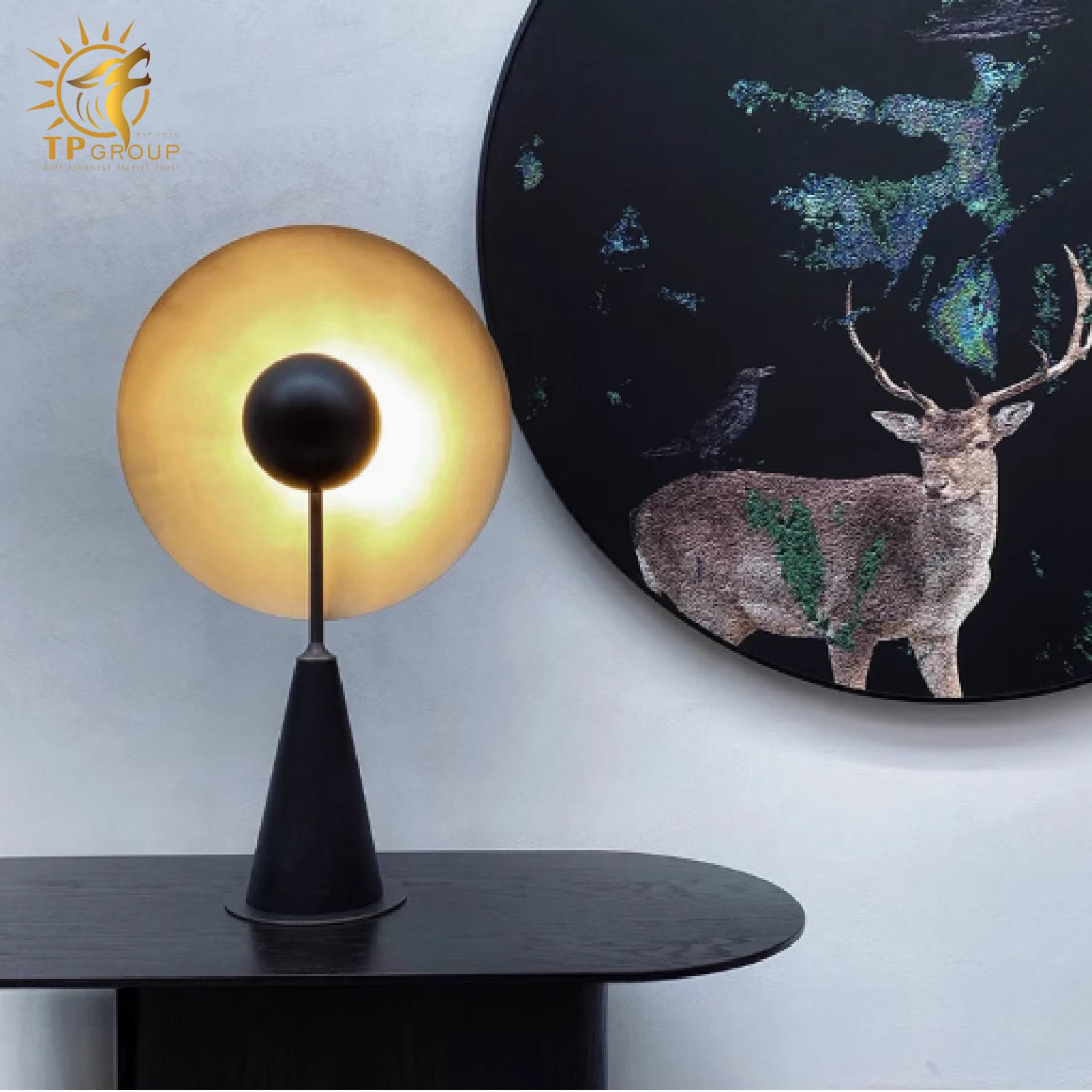 Đèn Sàn, Đèn Bàn, Đèn Vách Chao Đồng Phong Cách Cổ Điển TPCD001 5 Đèn Sàn, Đèn Bàn, Đèn Vách Chao Đồng Phong Cách Cổ Điển TPCD001