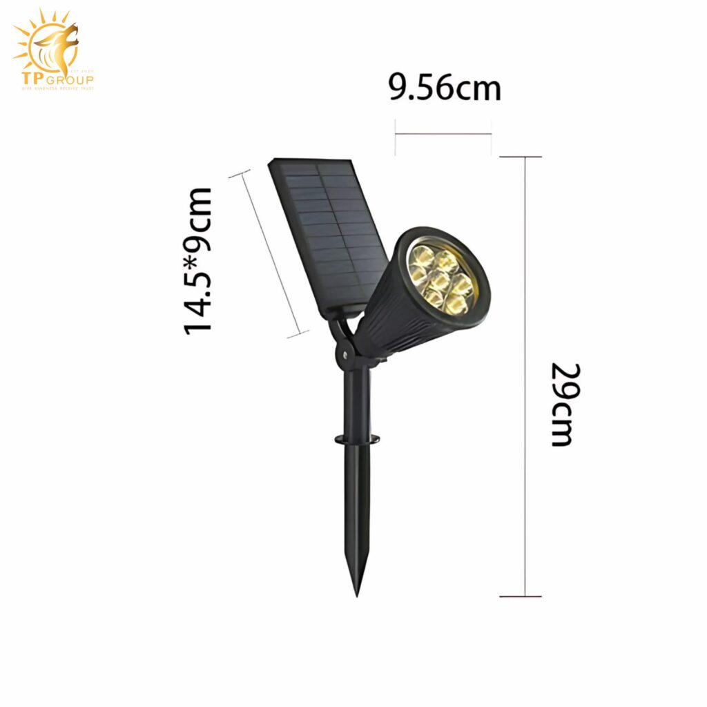 Đèn cắm cỏ hình chóp năng lượng mặt trời WK7723 13 Đèn cắm cỏ hình chóp năng lượng mặt trời WK7723