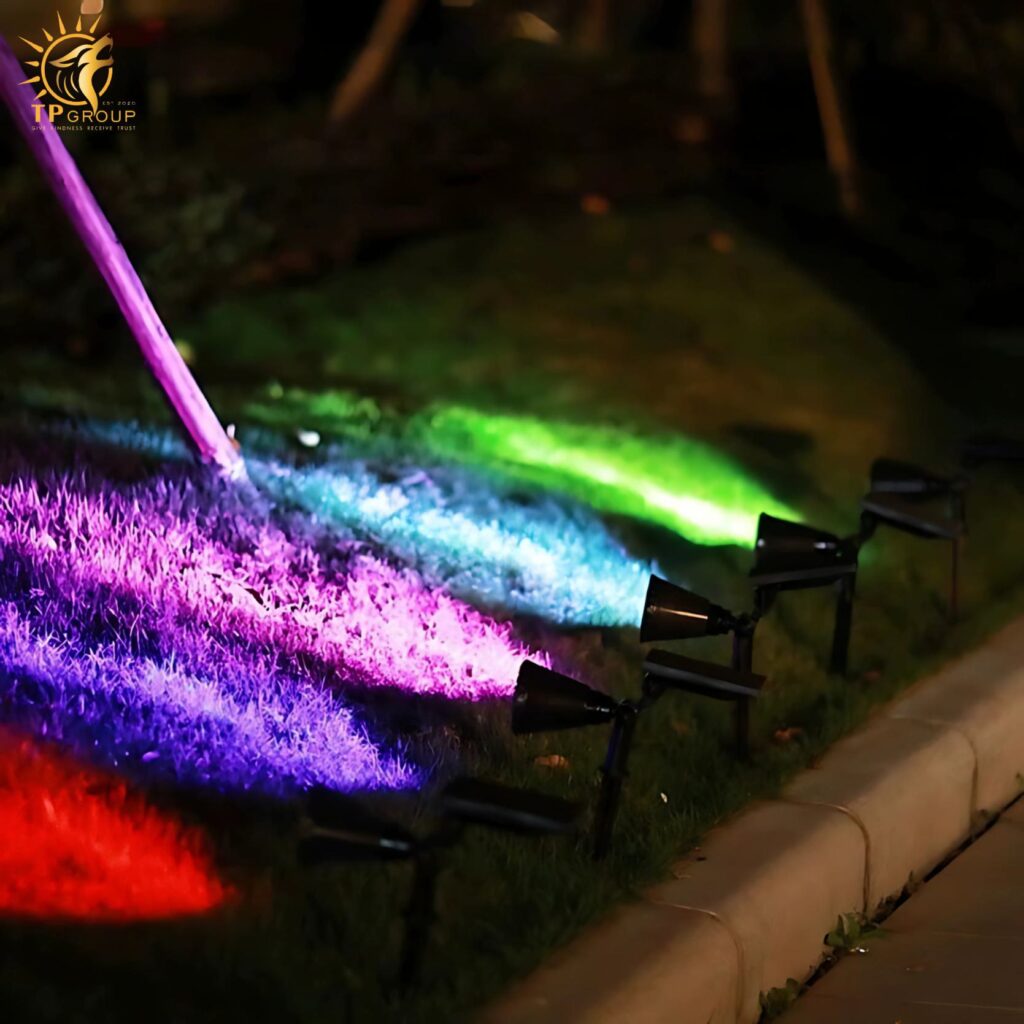 Đèn cắm cỏ hình chóp năng lượng mặt trời WK7723 14 Đèn cắm cỏ hình chóp năng lượng mặt trời WK7723