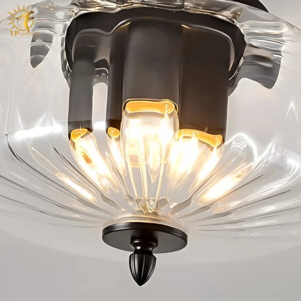 Đèn chùm thủy tinh trang trí sảnh biệt thự LGA154 - Hình ảnh 7