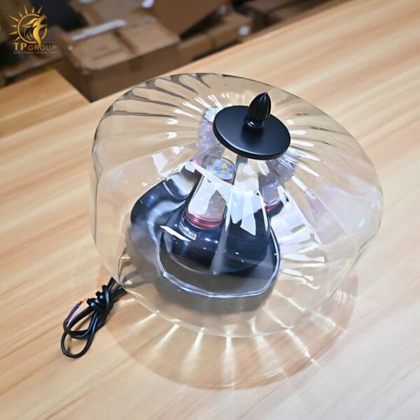 Đèn chùm thủy tinh trang trí sảnh biệt thự LGA154 - Hình ảnh 10