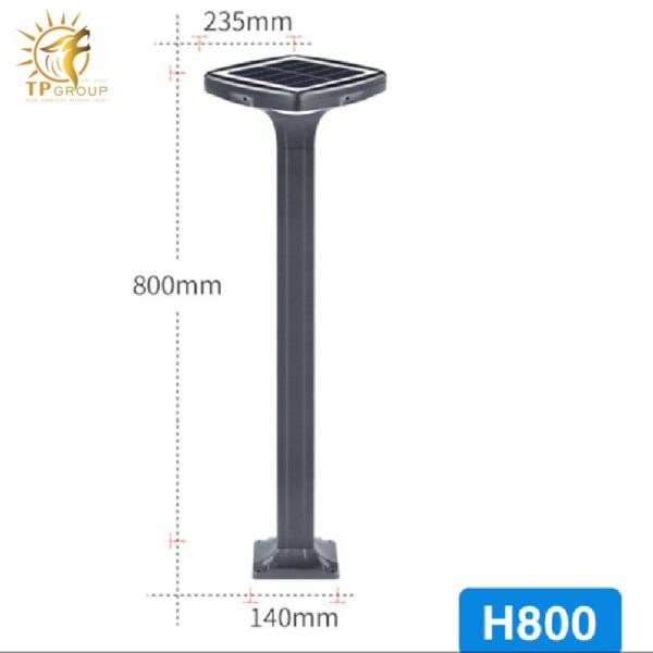 Đèn cột chiếu sáng lối đi năng lượng mặt trời KE2804