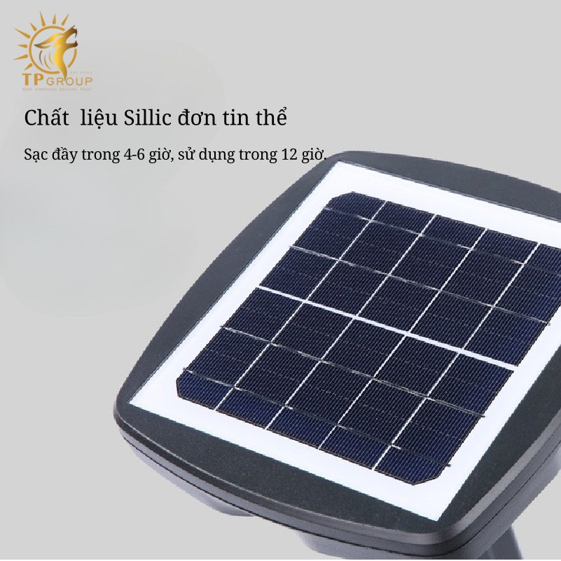 Đèn cột chiếu sáng lối đi năng lượng mặt trời KE2804 