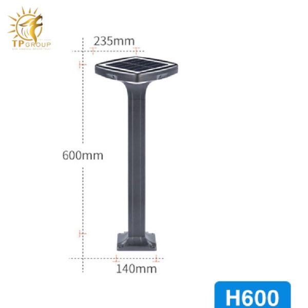 Đèn cột chiếu sáng lối đi năng lượng mặt trời KE2804