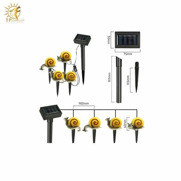 Đèn động vật trang trí ban công sân vườn TL278 - Hình ảnh 6