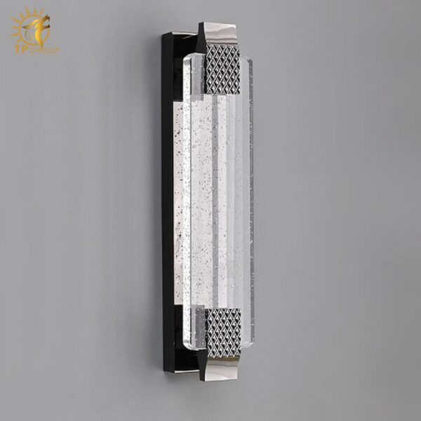 Đèn gắn tường decor sân vườn pha lê bóng nước SQB08