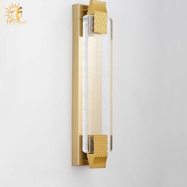 Đèn gắn tường decor sân vườn pha lê bóng nước SQB08