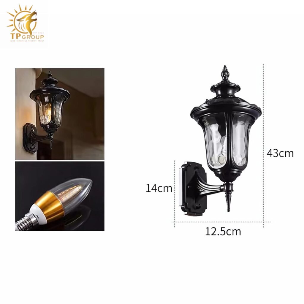 Đèn gắn tường ngoài trời trang trí ban công AF9547