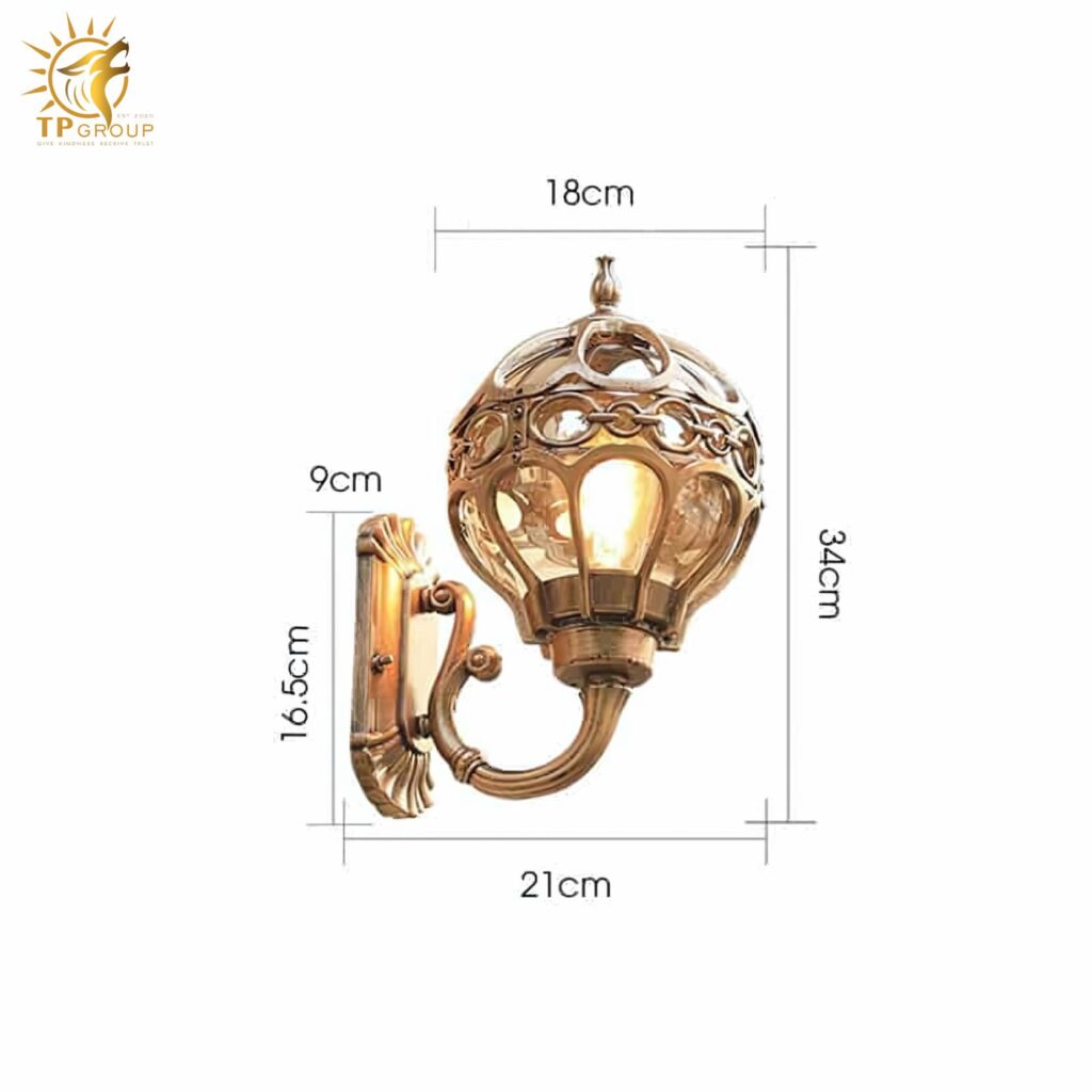 Đèn gắn tường trang trí ban công mái hiên VC5907 9 Đèn gắn tường trang trí ban công mái hiên VC5907