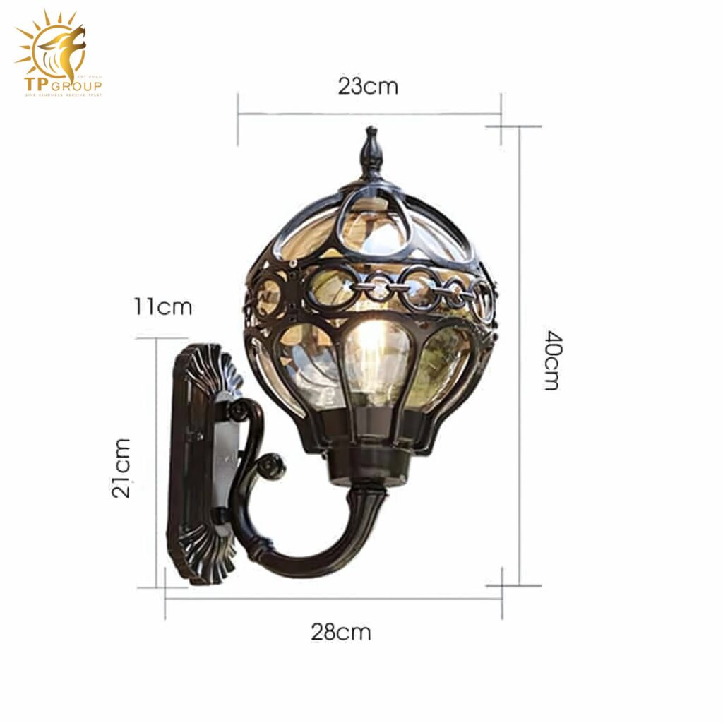 Đèn gắn tường trang trí ban công mái hiên VC5907 11 Đèn gắn tường trang trí ban công mái hiên VC5907