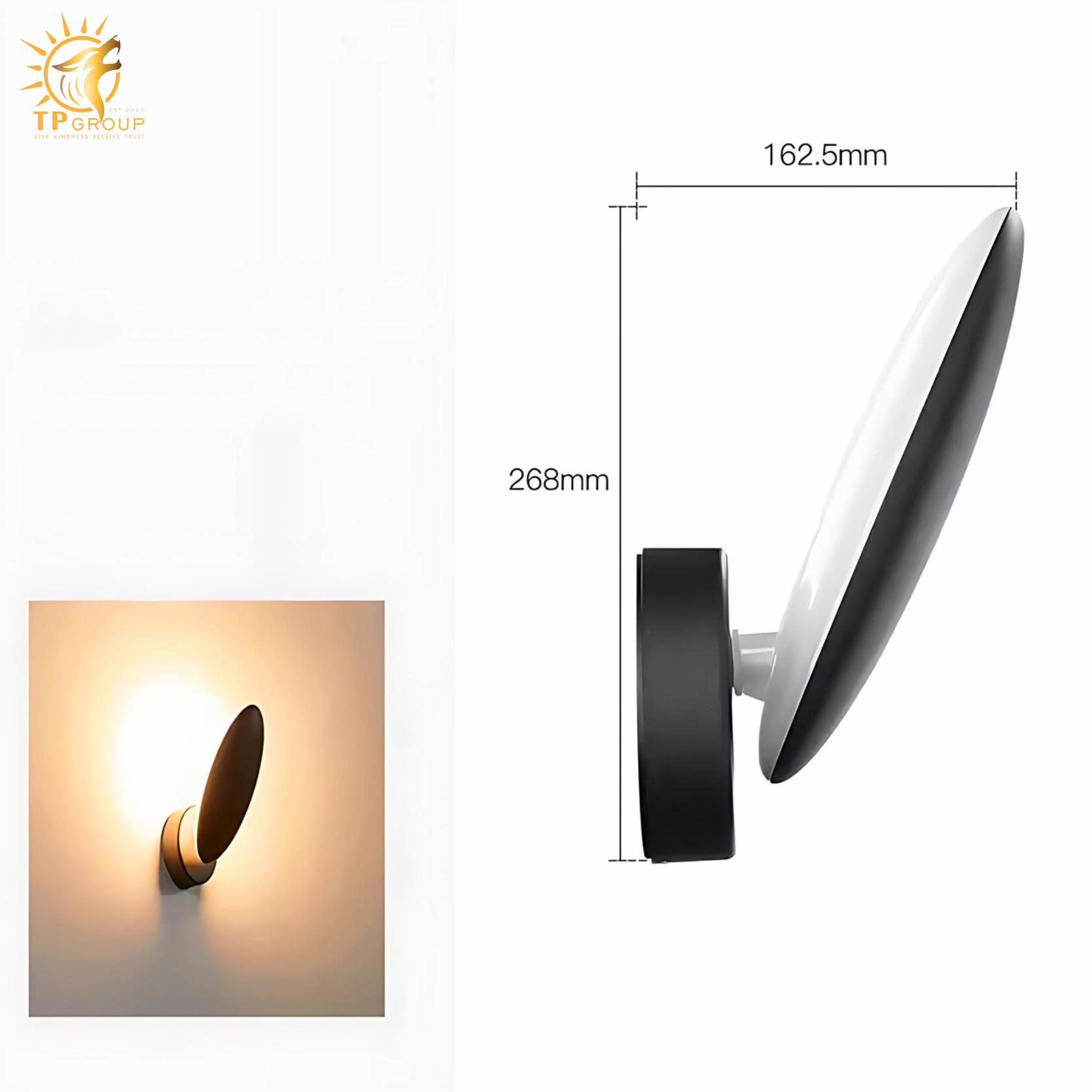 Đèn hắt tường hình Elip xoay 320 độ hiện đại AF3790