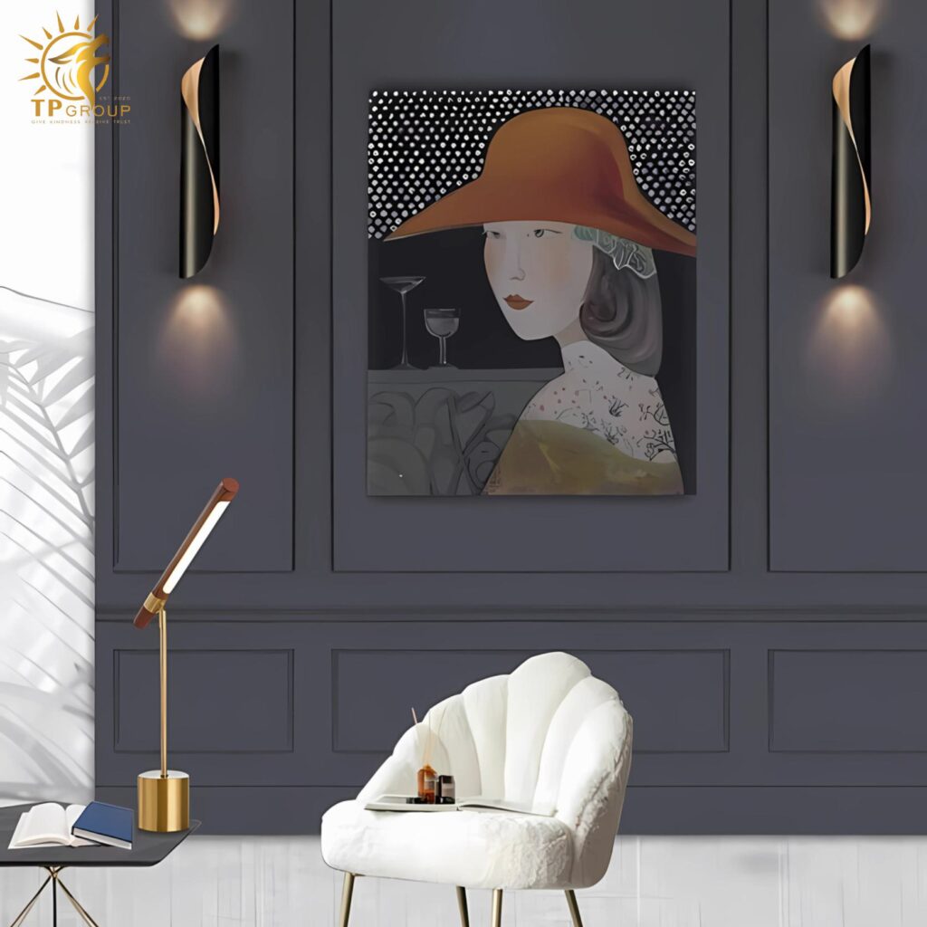 Đèn hắt tường phòng khách lá cuốn nghệ thuật MLU555 11 Đèn hắt tường phòng khách lá cuốn nghệ thuật MLU555