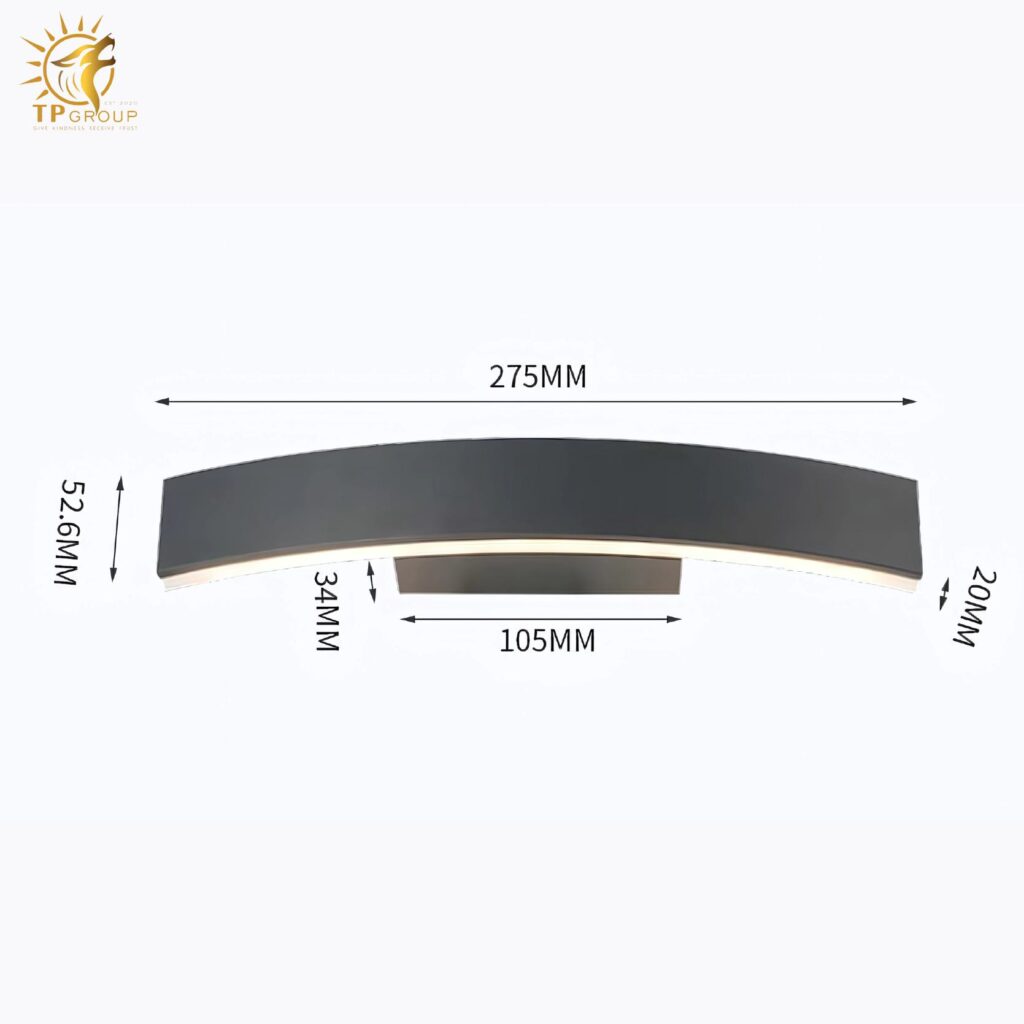 Đèn hắt tường vòng cung độc đáo DZ4951 17 Đèn hắt tường vòng cung độc đáo DZ4951